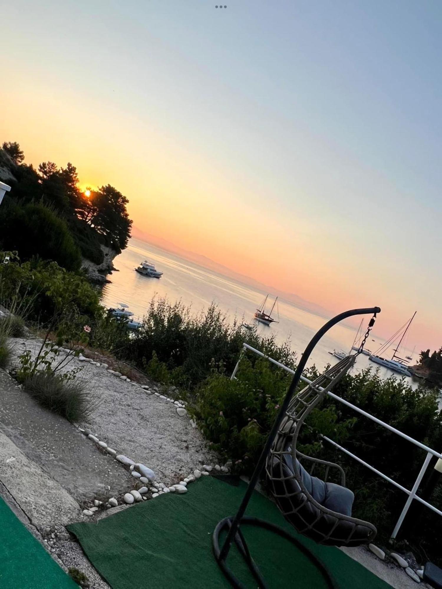 Aronis Spyros Panoramic Seaview Apartments Longós Exterior foto